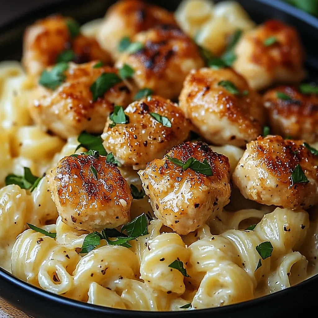 Creamy Parmesan Chicken Pasta