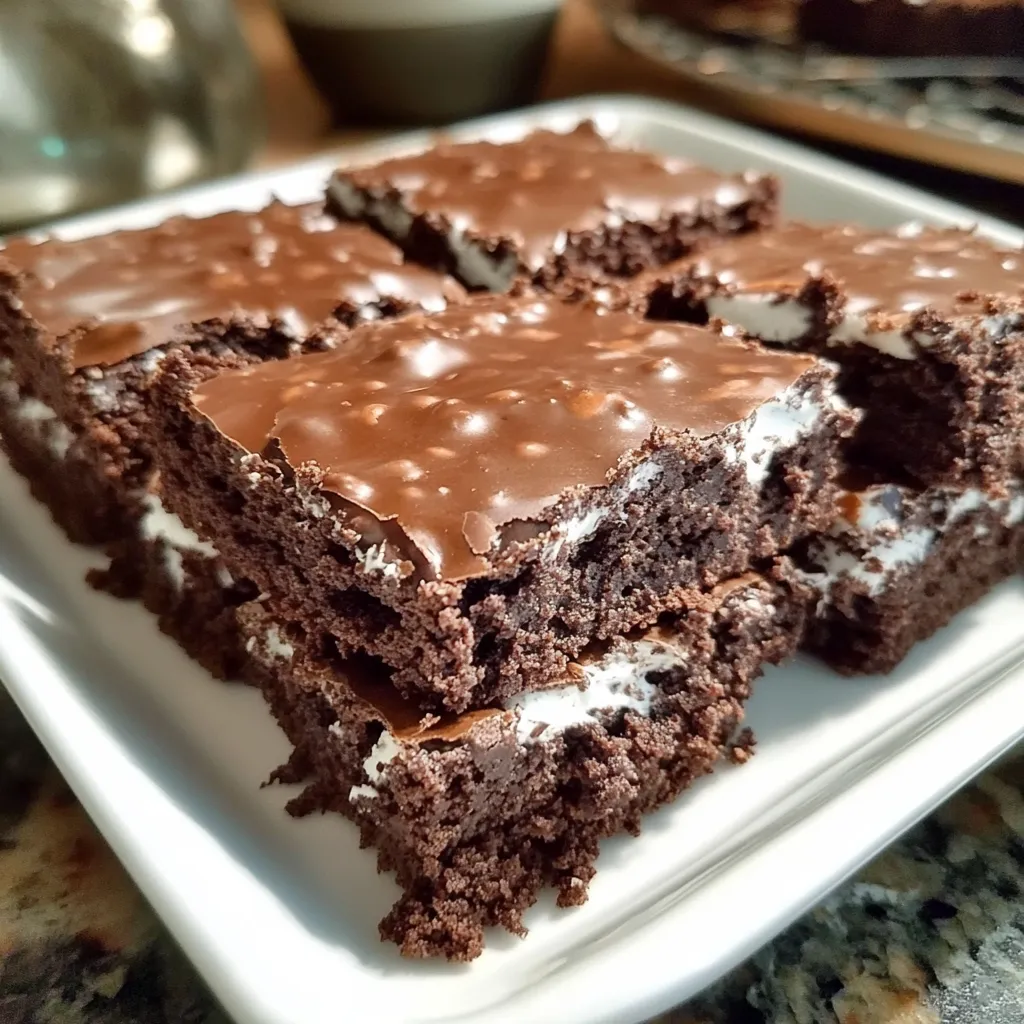 Mounds bar brownies