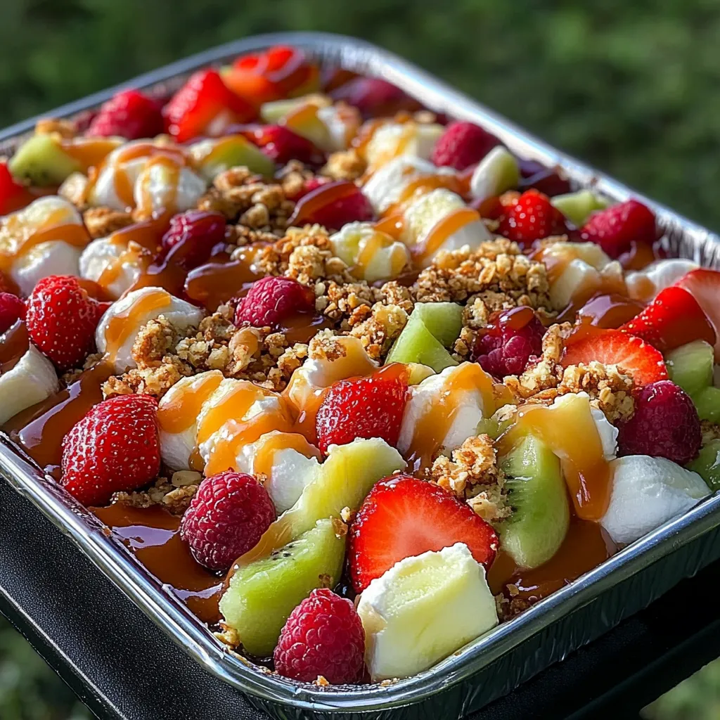 No-bake fruit salad