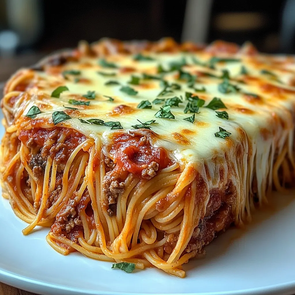 Spaghetti Casserole 