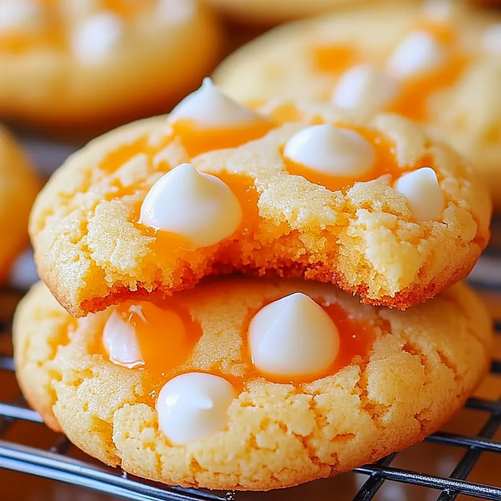 Orange zest cookies