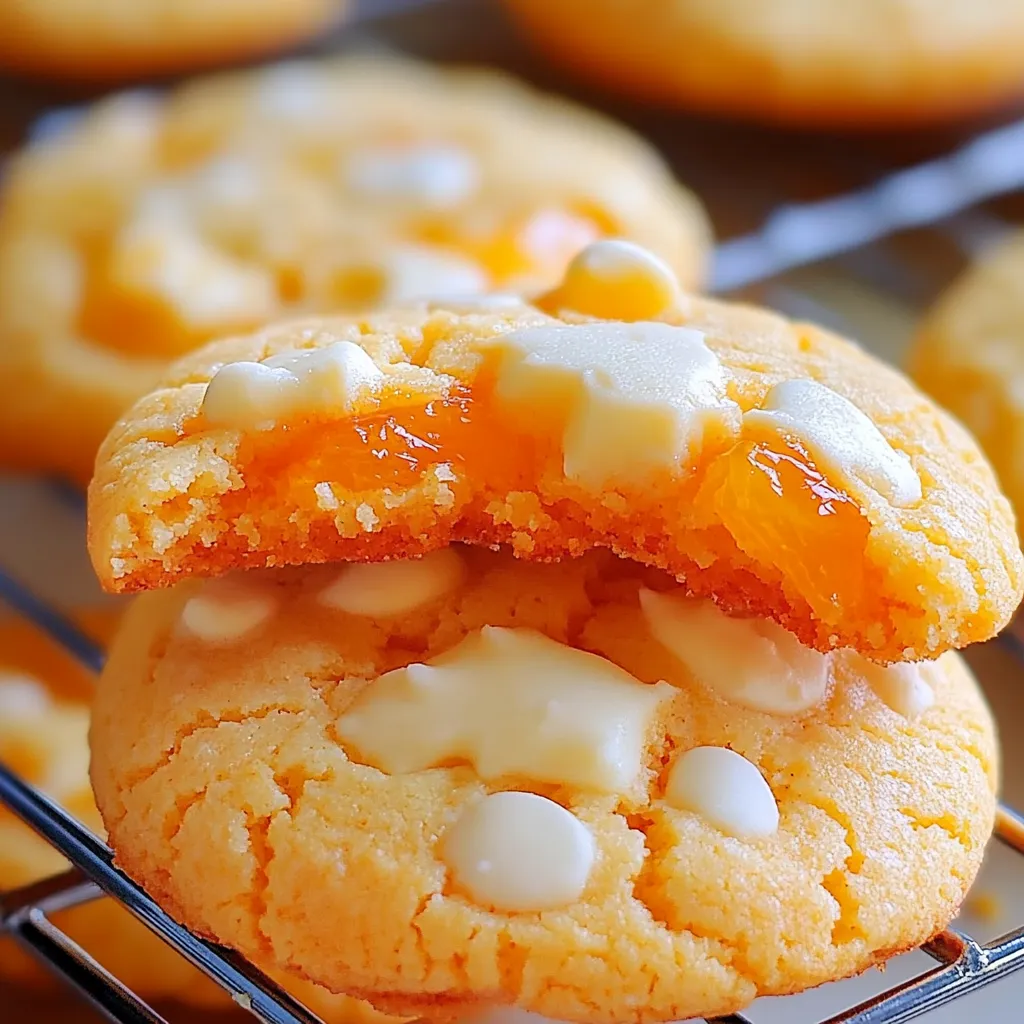 Citrus orange cookies 