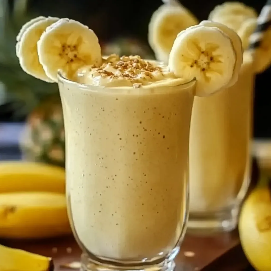 tropical fruit smoothie