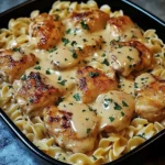 One-Pan Chicken with Buttered Noodles