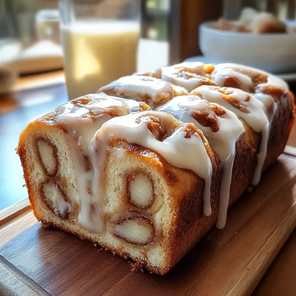 Homemade cinnamon loaf